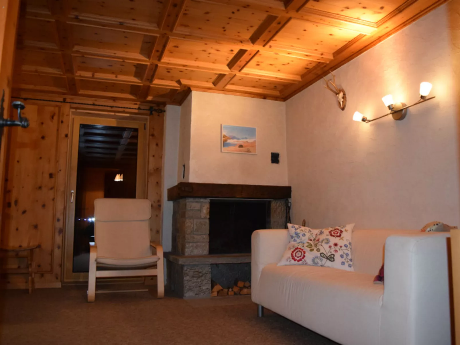 Wohnung Stücklihaus, (Sufers). - Drinnen