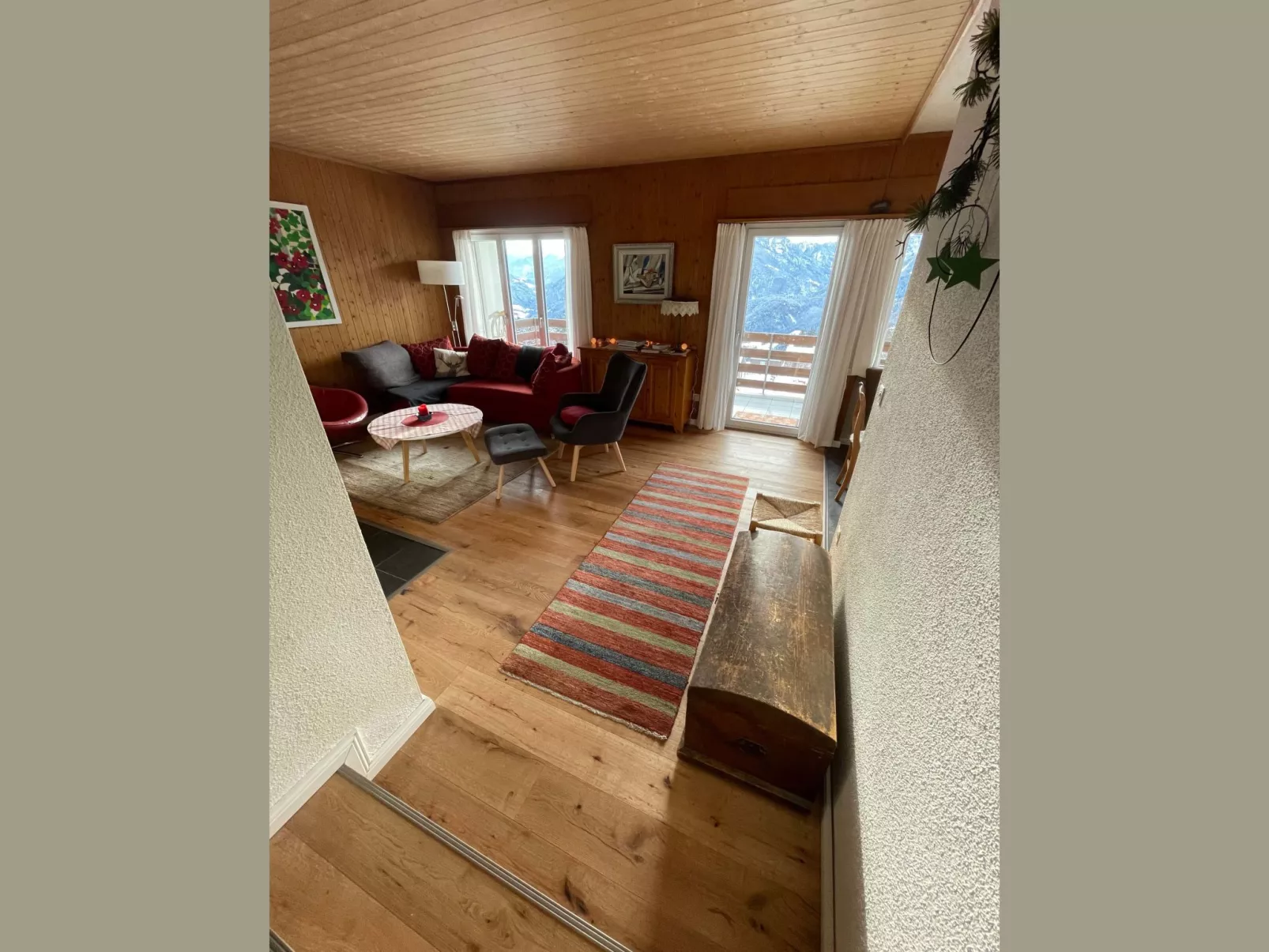 Wohnung Ohlenroth-Kalberer, (Sarn-Lescha). - Drinnen
