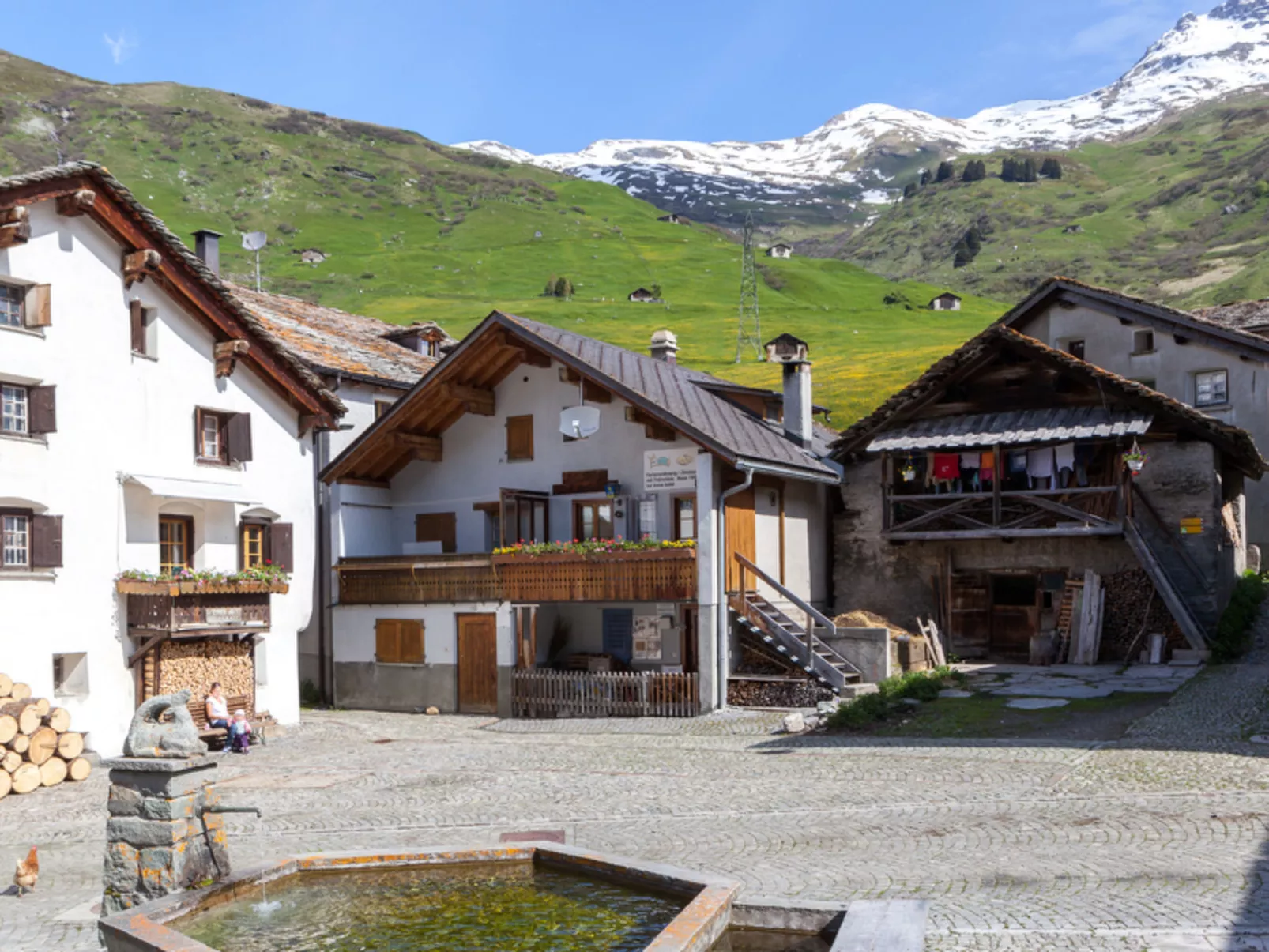 Haus Aebli, (Hinterrhein). - Outside