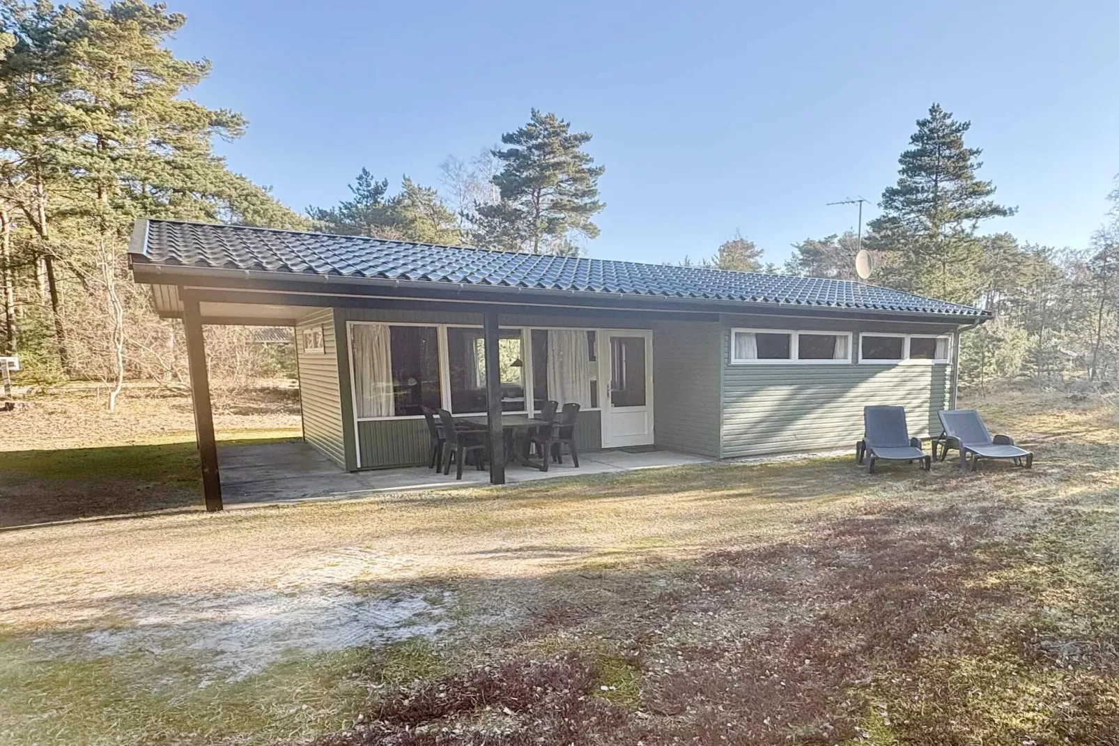 Maison de vacances pour 5 a Aakirkeby - Extérieur