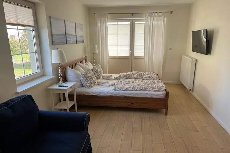 Apartament nr 1 dla 4 osób Dębki - Bedroom