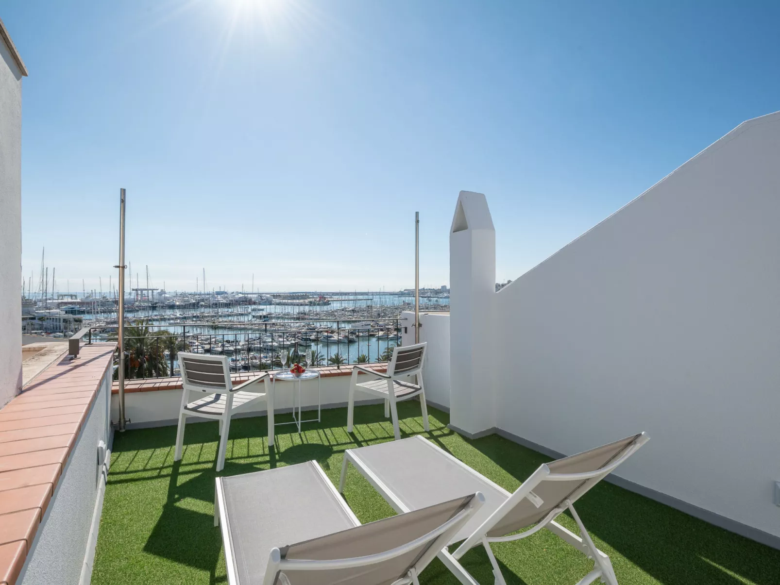 MOLI 37 HOUSE - PORT VIEW TERRACE - Dehors