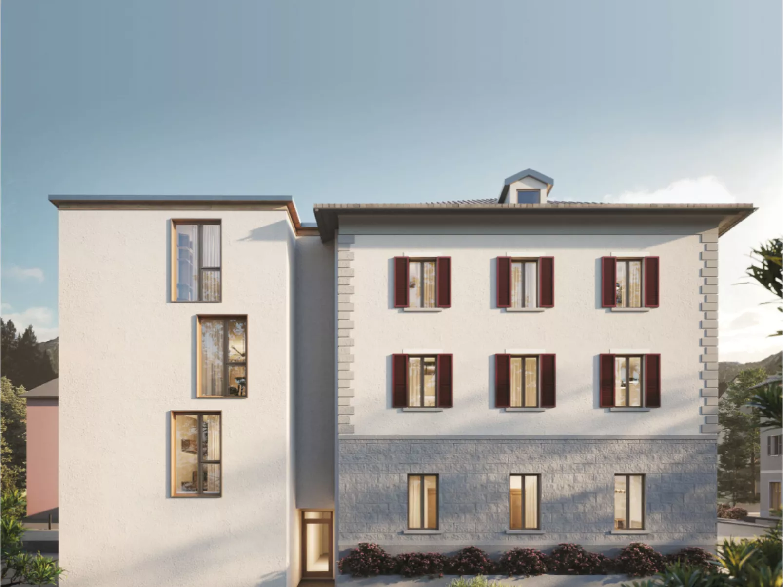 Alpine Apartments, (San Bernardino). - Outside