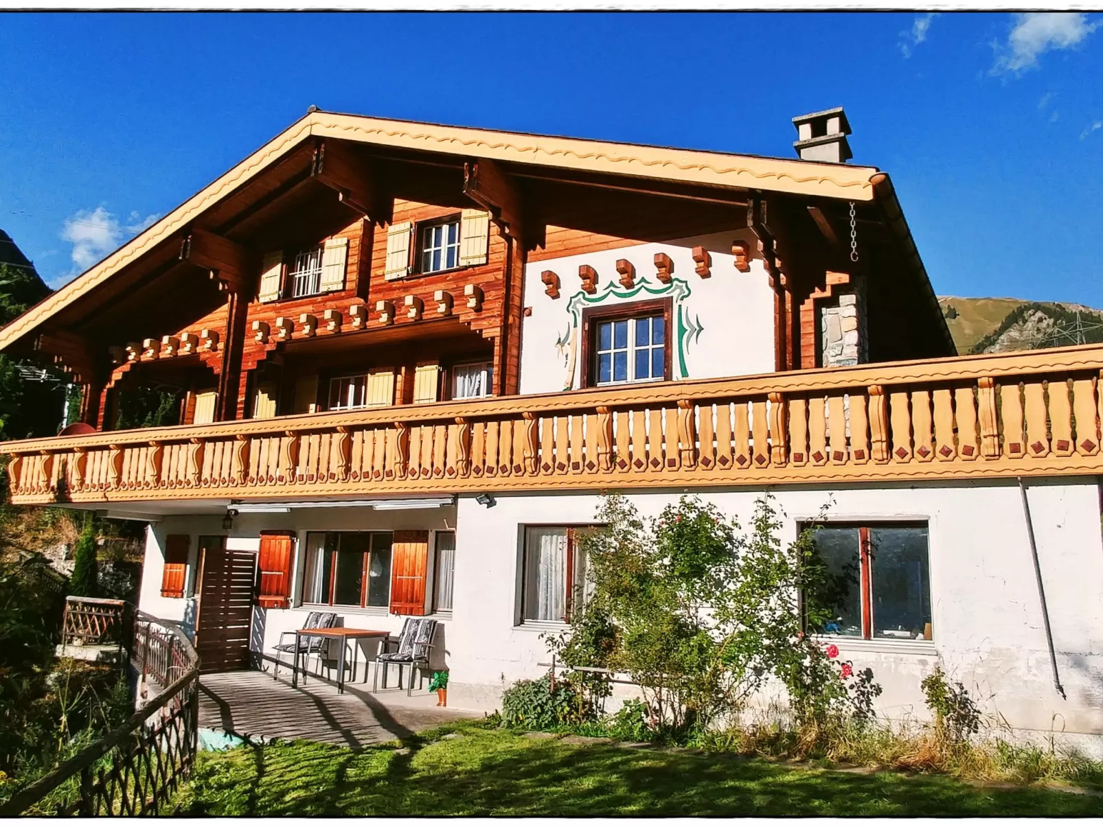 Chalet Dargun Bünter, (Camischolas/Sedrun). - Draußen