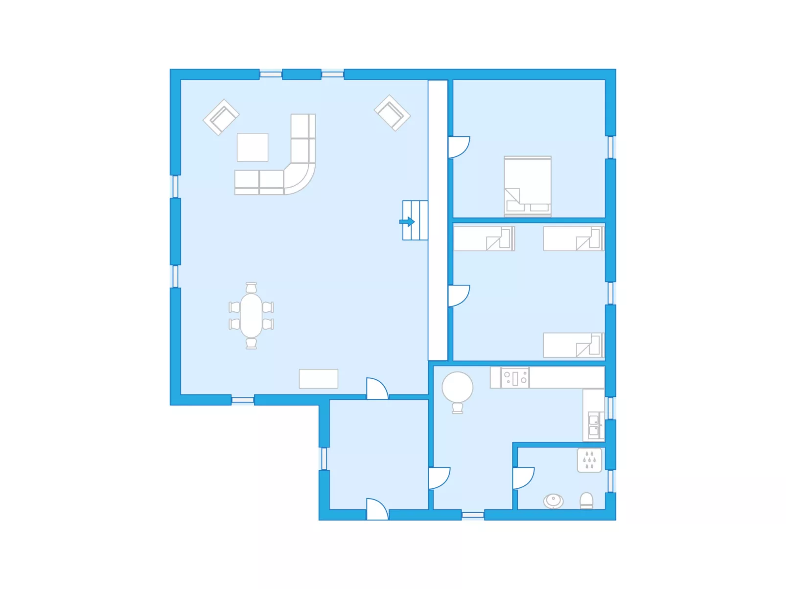 Rødehuset-Inside