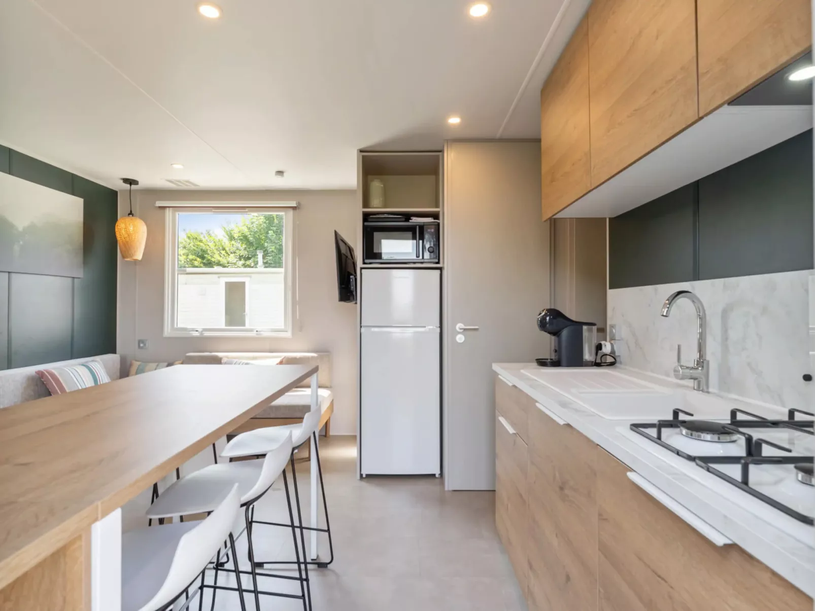 Camping Papillon Bouillon - Vakantiehuis ChaliBou - Inside
