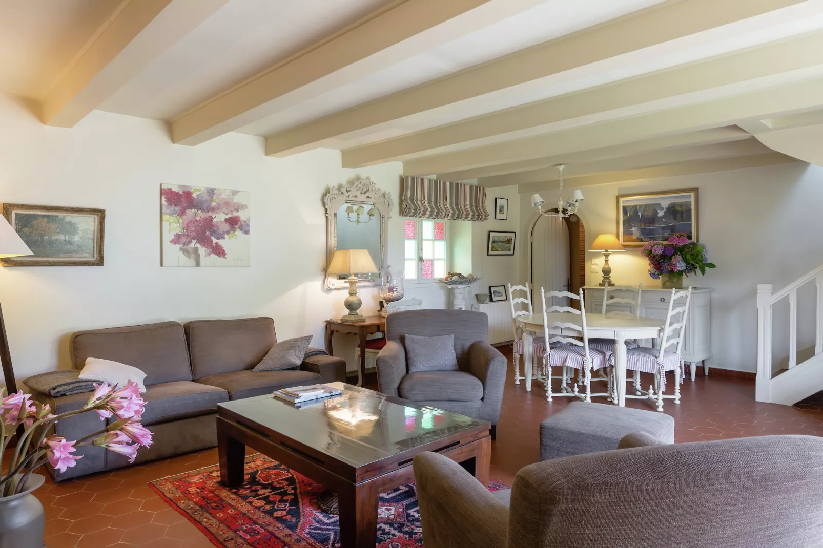 Maison de vacances Landévennec - Wohnzimmer