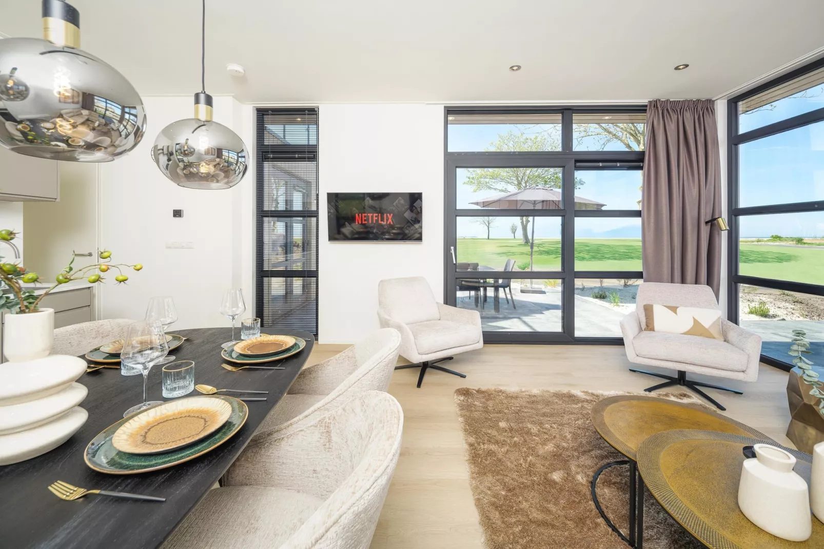 Villa L-Meerzicht | 6 Pers. - Wohnzimmer