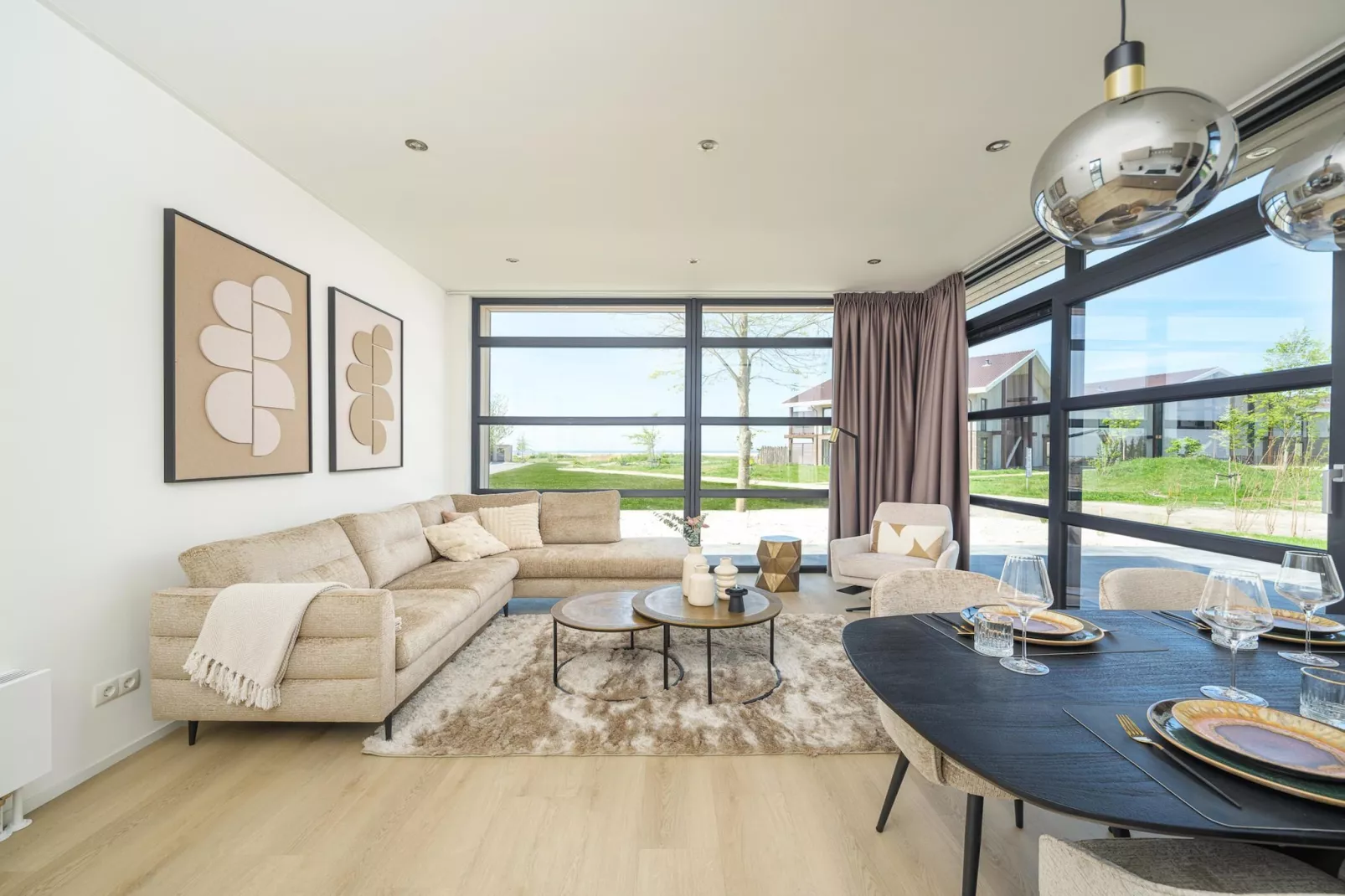 Villa Meerzicht | 4 Pers. - Wohnzimmer