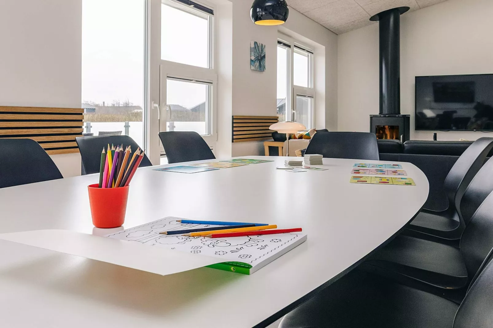 Maison de vacances pour 10 a Løkken - Intérieur