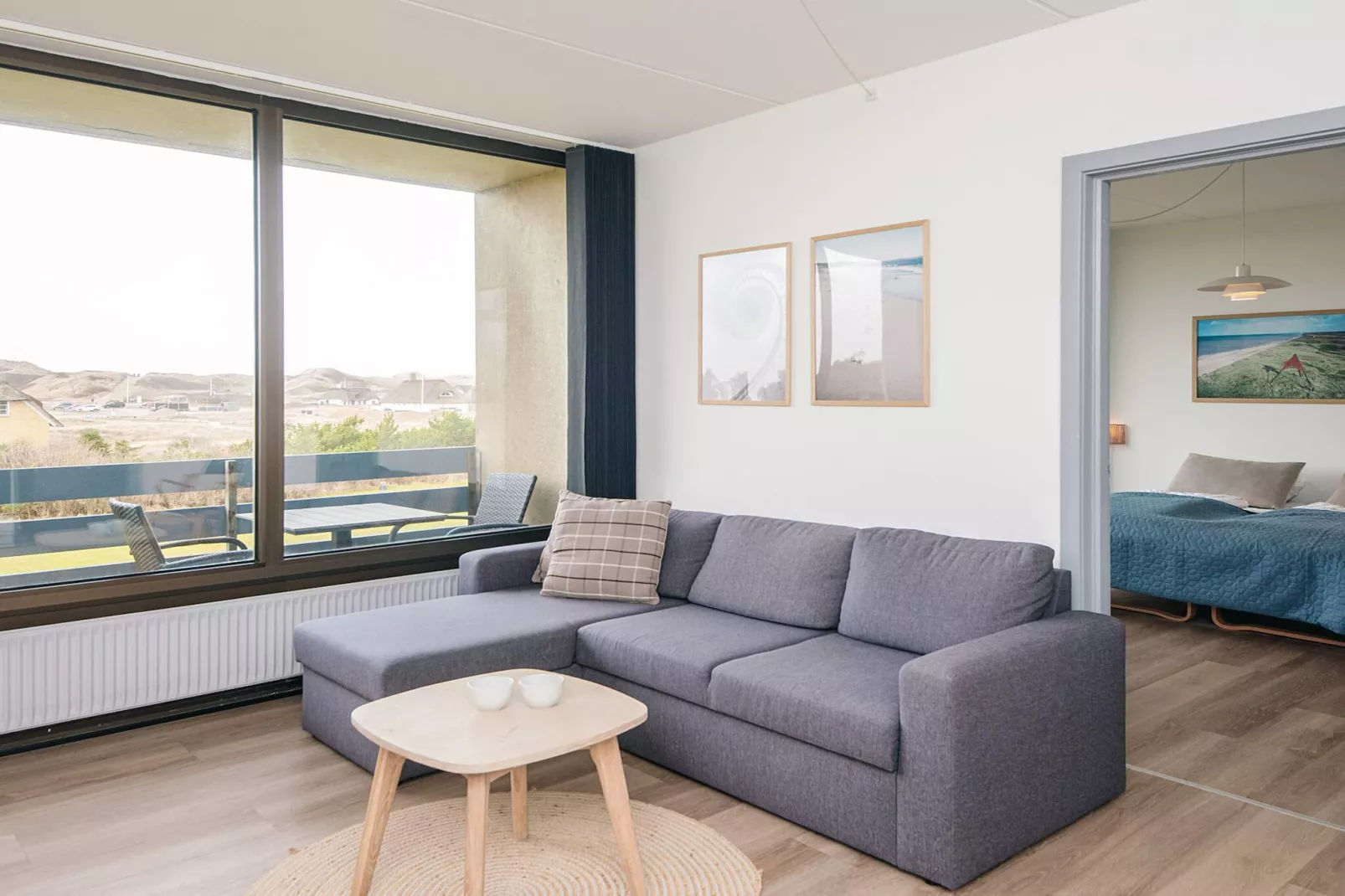 2 room,View dune,G.Floor/1.floor,Prem - Intérieur