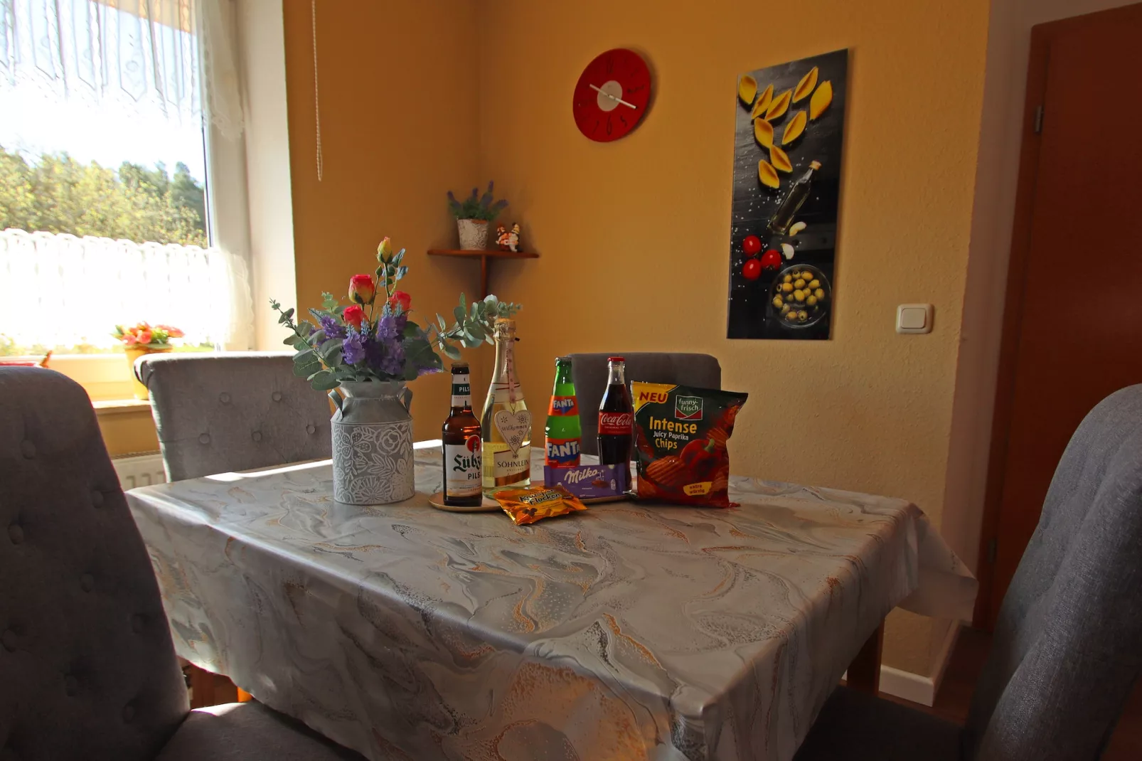 Schönes Ferienhaus in Alt Bukow Gaida - Kitchen