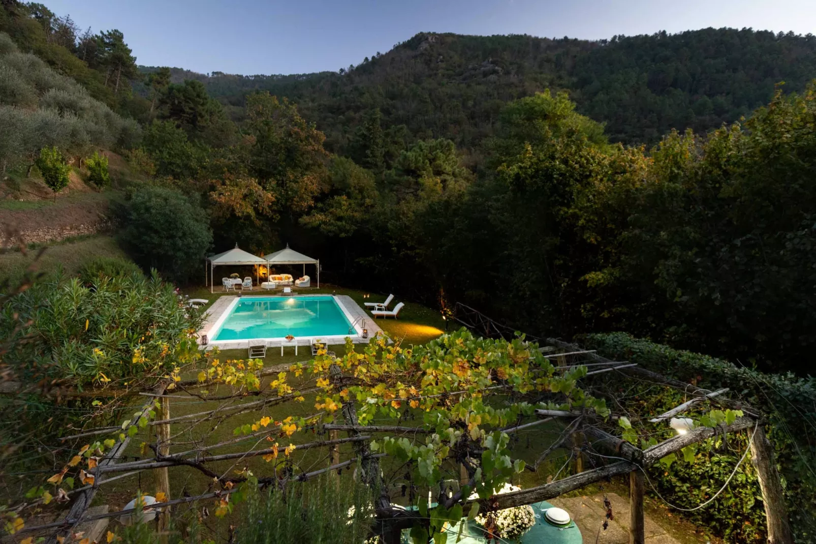 Casa Nel Bosco - Außenbereich Sommer