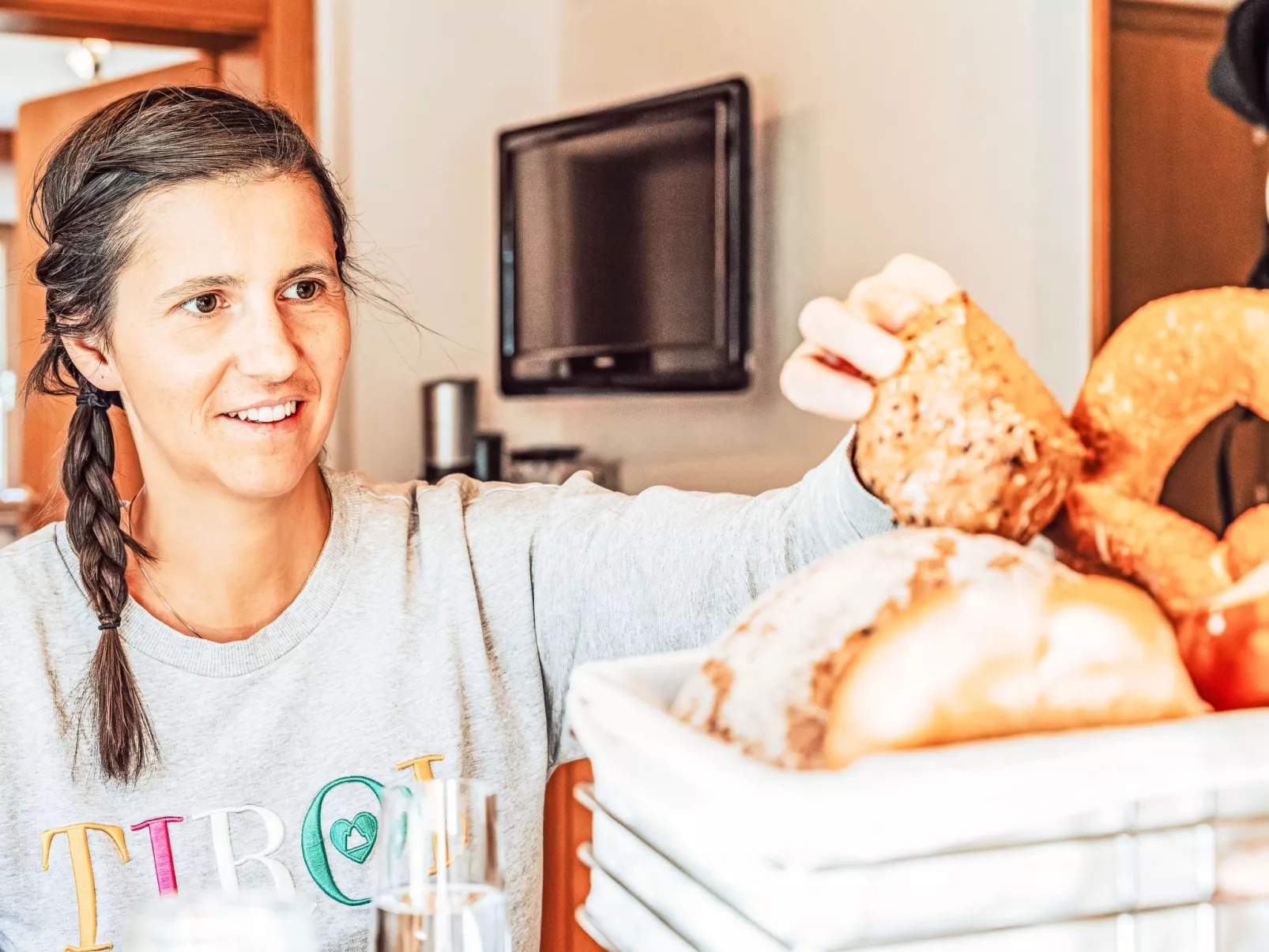 Sarah in Galtür - Drinnen