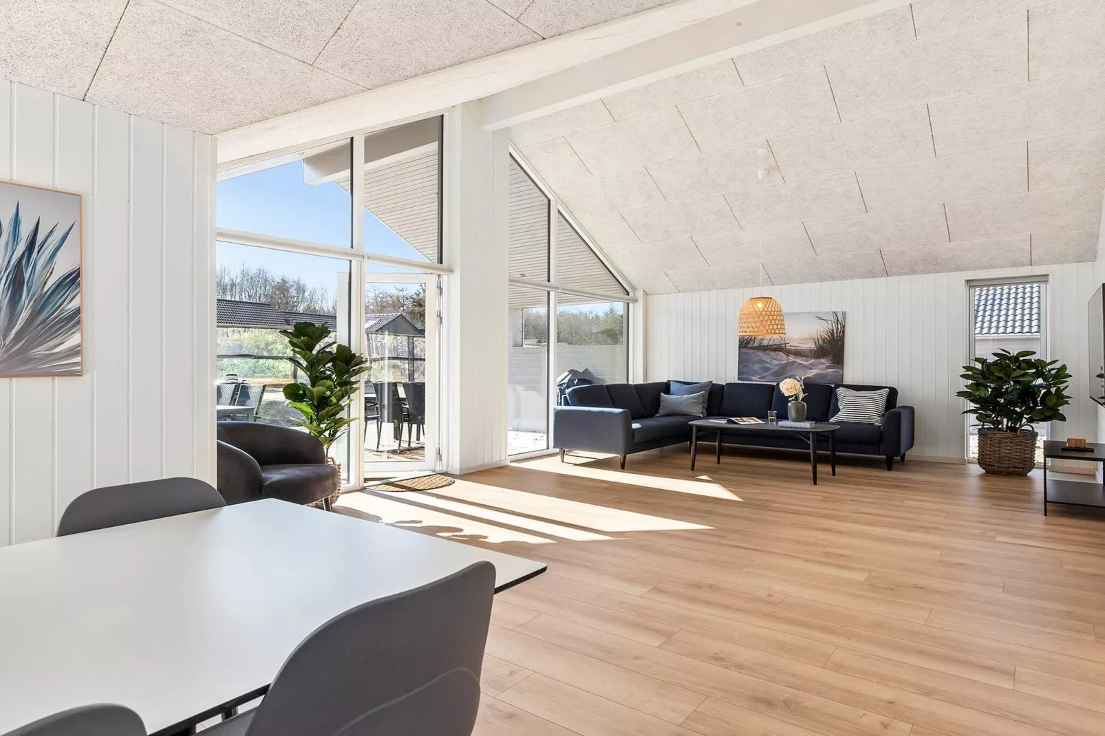 5 Sterne Ferienhaus in Glesborg - Innenbereich