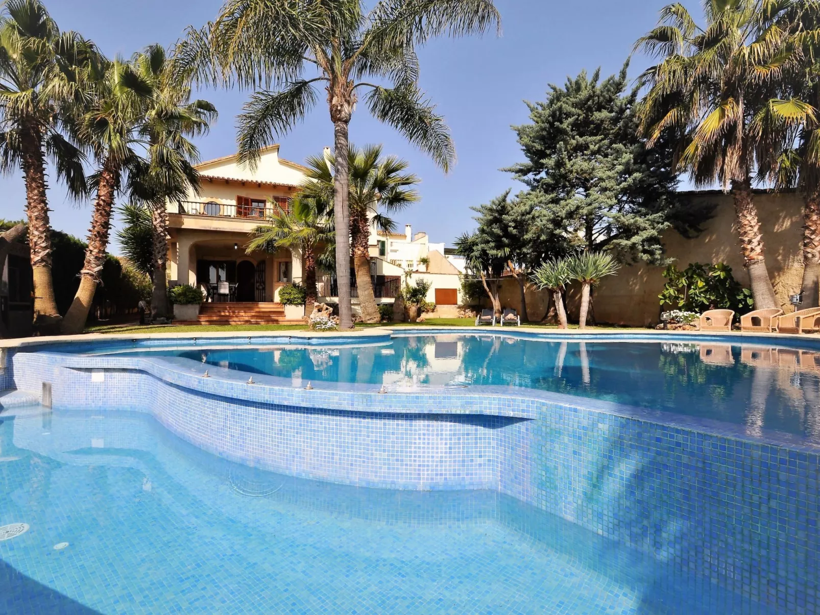 Finca CAN GUAL en Inca para 8 personas con piscina privada y vistas despejadas- - Dehors