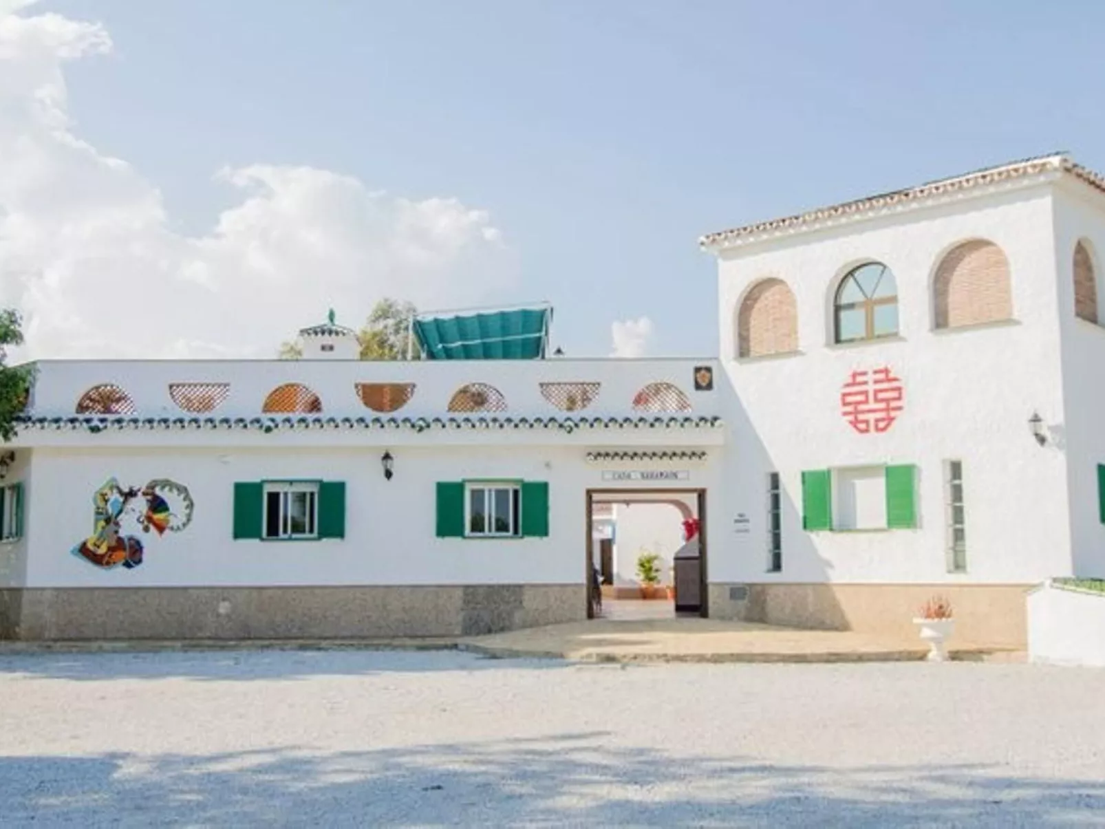 "Sevilla" mit Gemeinschaftspool in einem andalusischen "Cortijo" in Chilches - Draußen