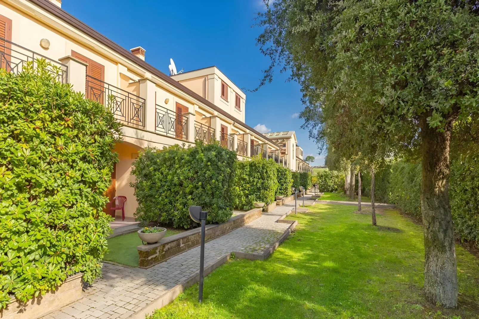 Bilocale vista Golf 120 - 2 pax - Exterior in summer