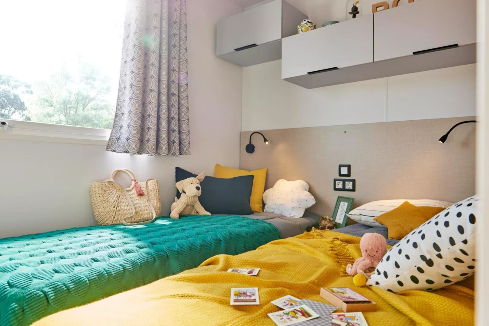 Caravan Bosrand Lembeke 1 - Chambre
