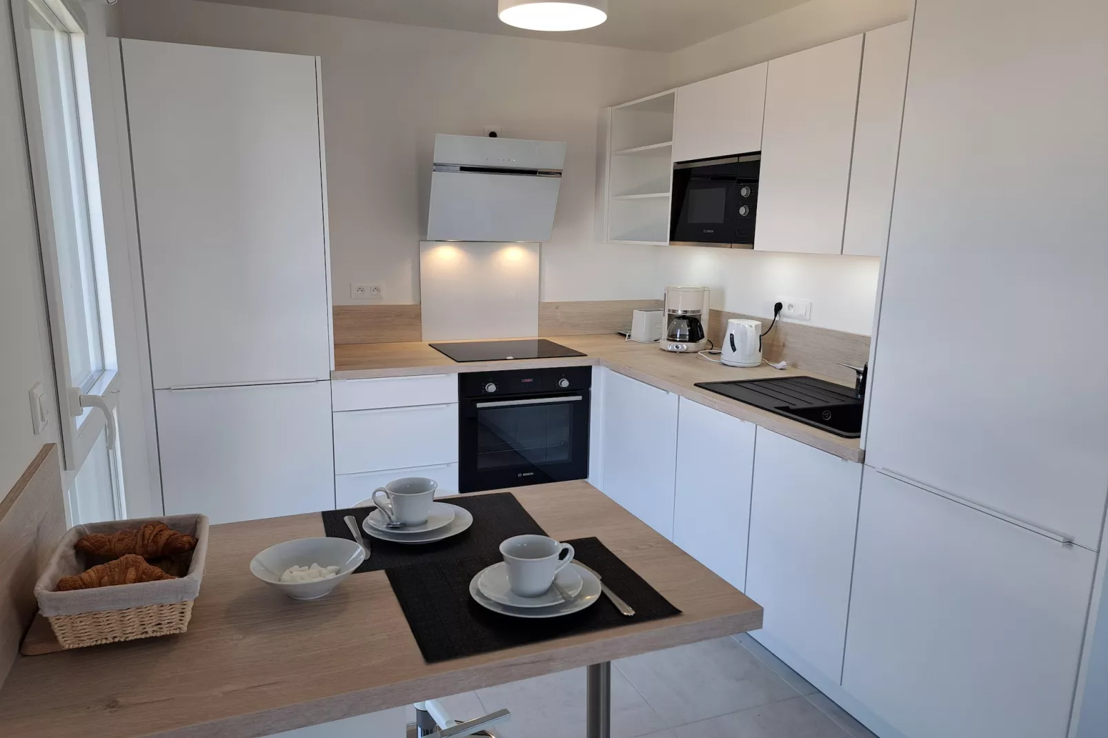 Ferienwohnung in Pouarzel - Küche