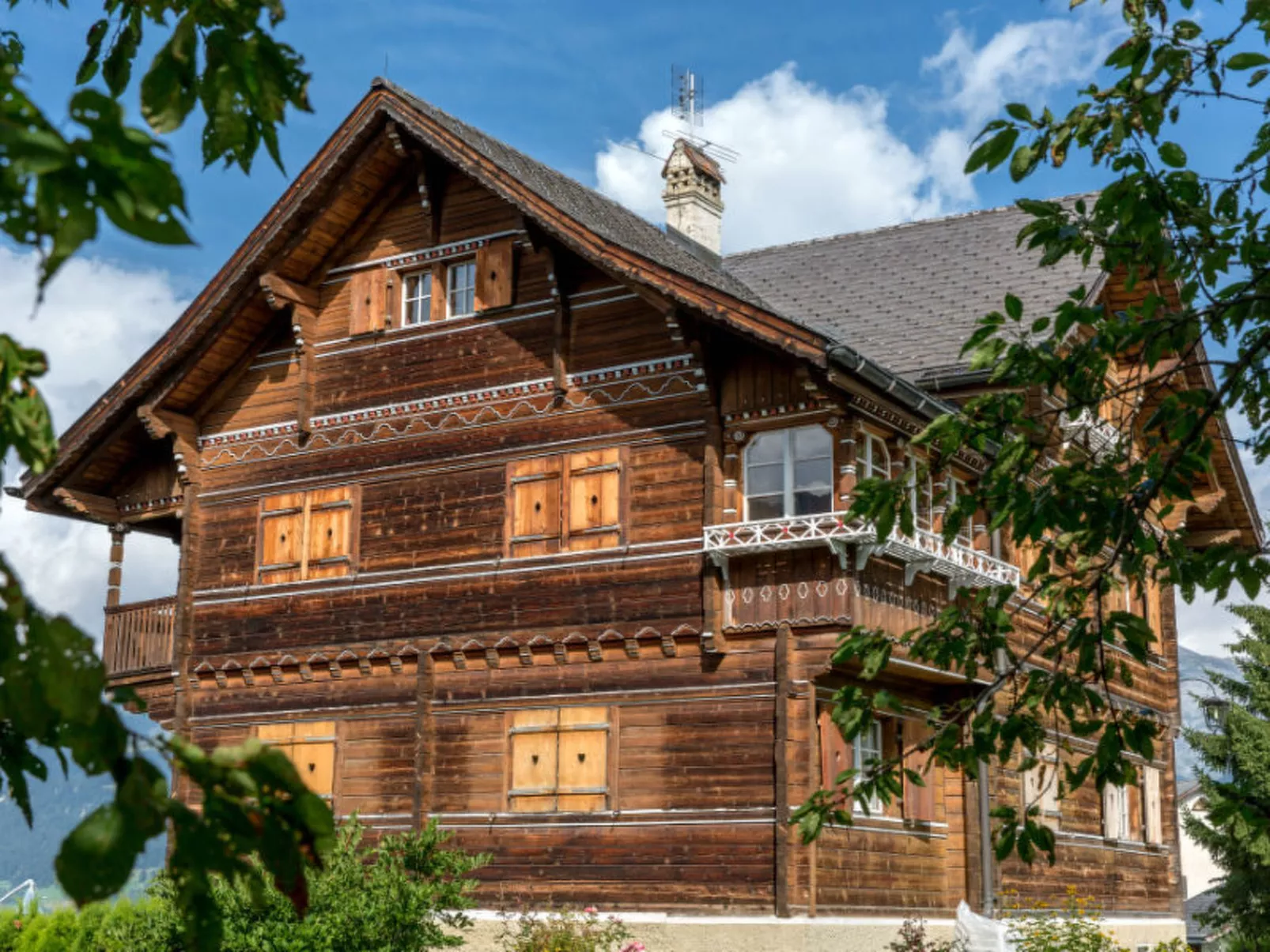 Gyrgarta, Obersaxen-Meierhof, (Obersaxen). - Outside