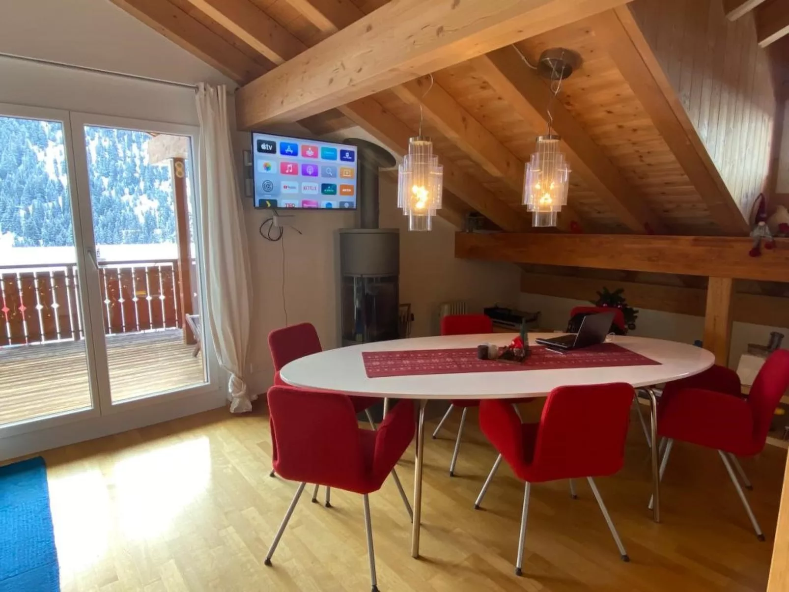 Haus Polishet, (Sedrun). - Drinnen