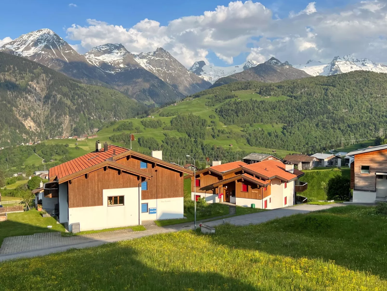 Casa Diala Panorama, (Segnas/Disentis). - Draußen