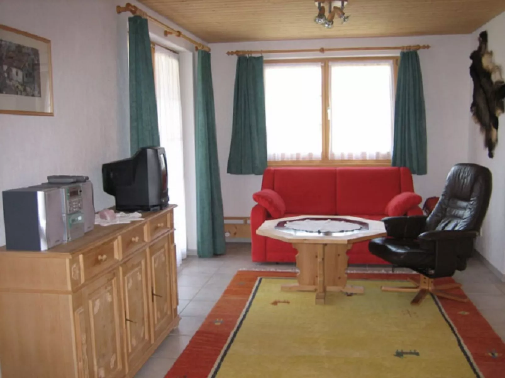 Er Liung, (Falera). 2 Zimmerwohnung - Drinnen