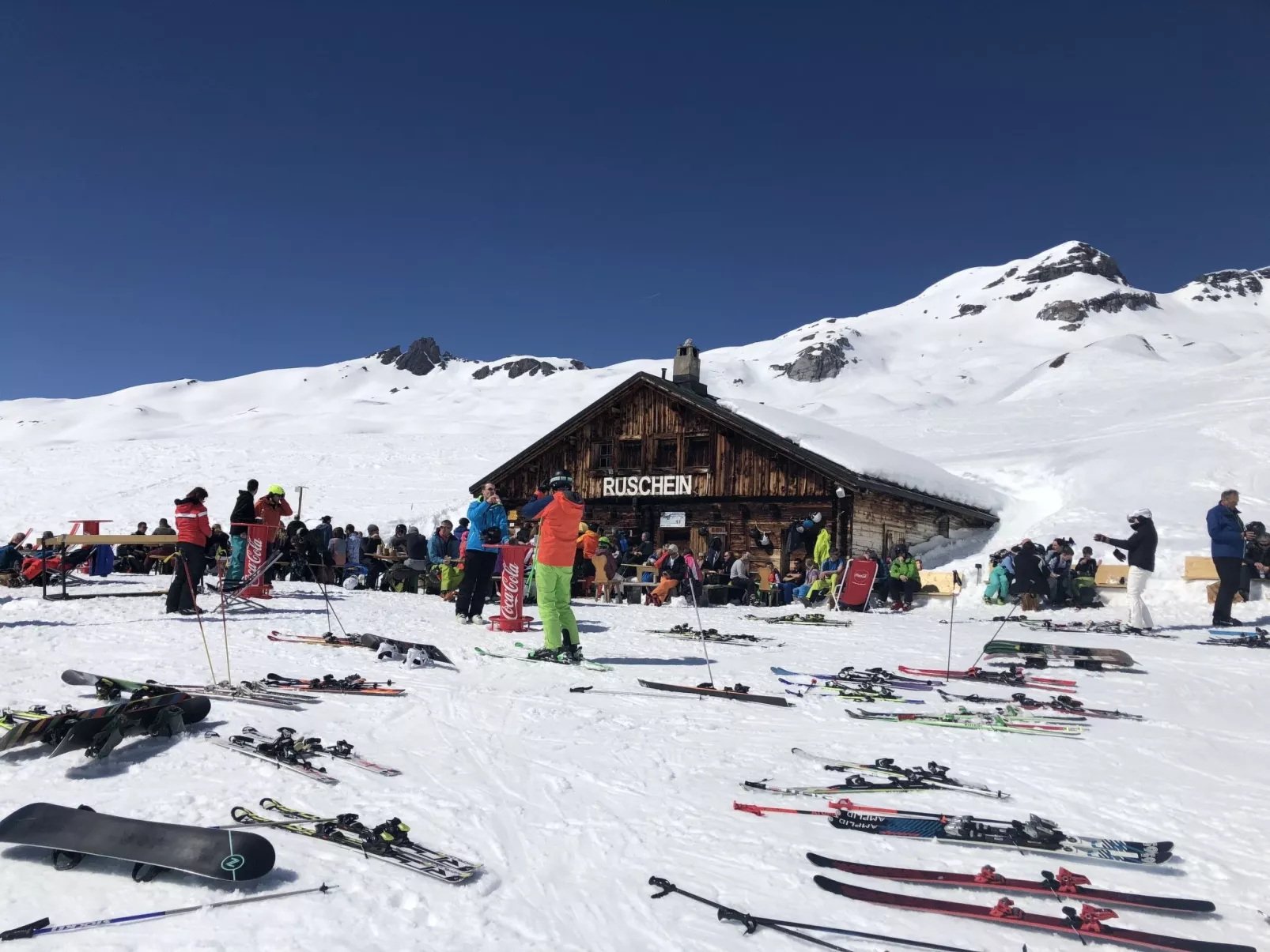 Haus 2, (Laax Murschetg). Haus 2 - Dehors
