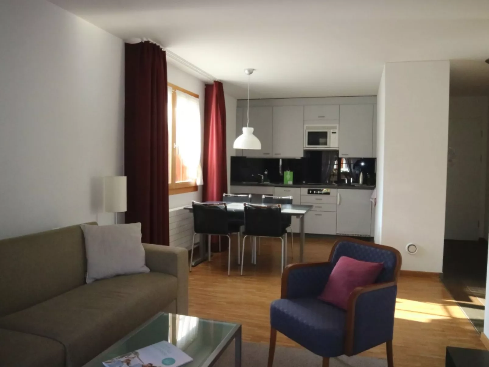 Hapimag Resort Flims, (Flims Waldhaus). Apartment mit 1 Schlafzimmer Komfort - Drinnen