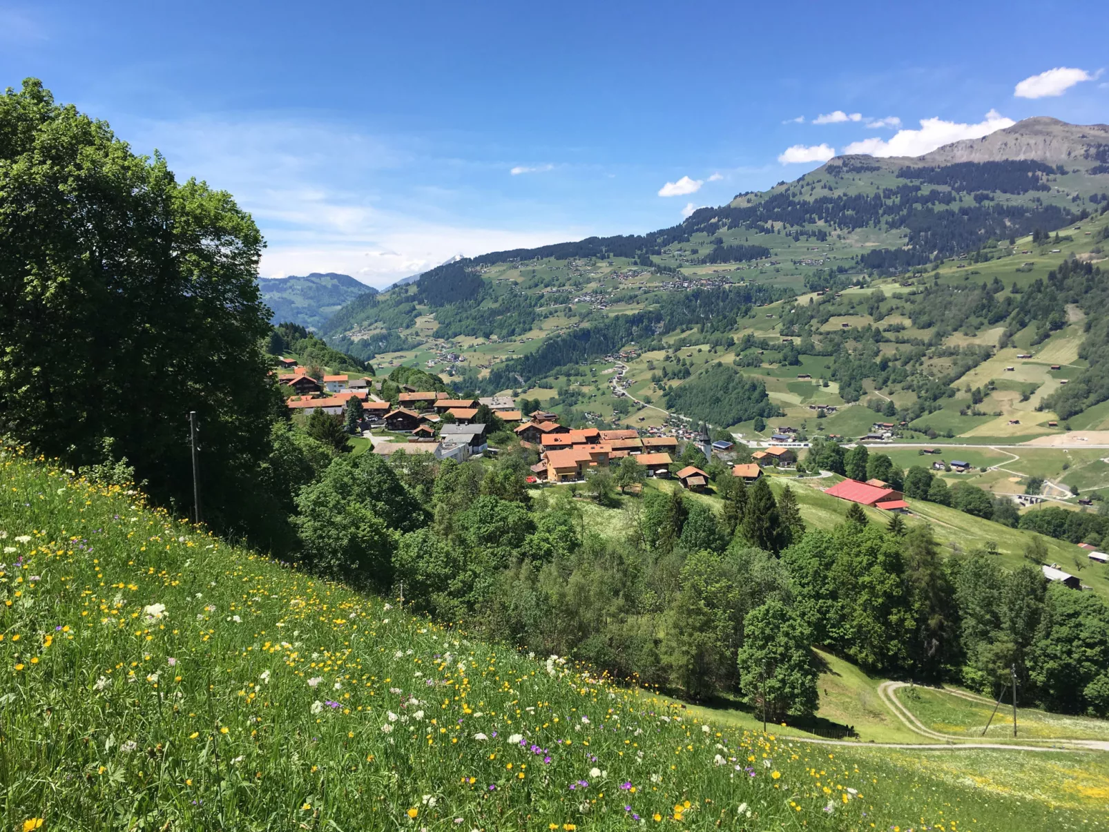 Charmantes Alpen-Appartement in Conters (Davos-Klosters/Parsenn). - Dehors