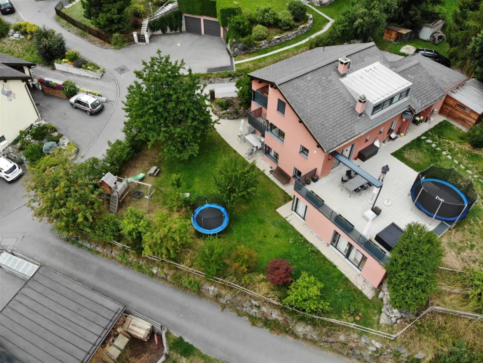 Chasa Felix, (Scuol). - Draußen