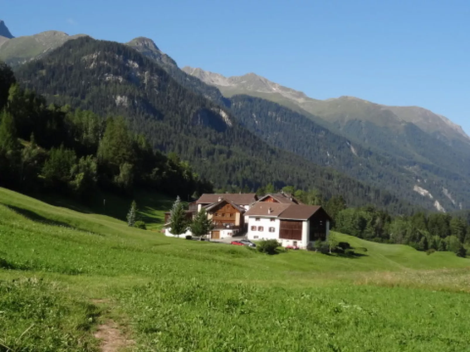 Chasa Quadra, (Tarasp) - Draußen