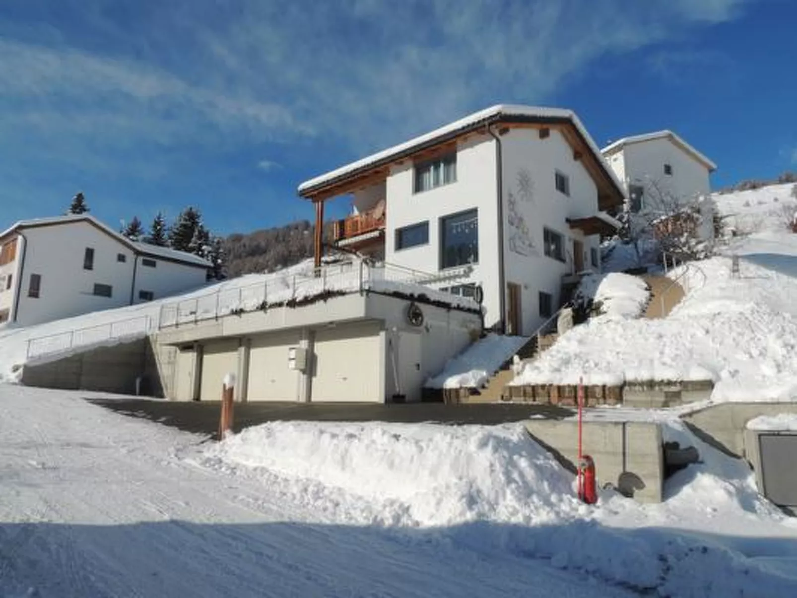Chasa Surval, (Scuol). - Draußen