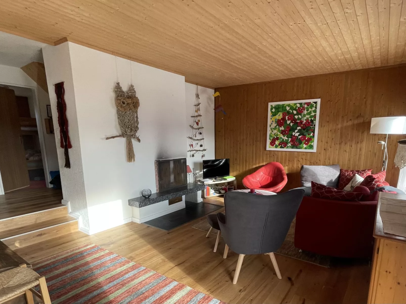Wohnung Ohlenroth-Kalberer, (Sarn-Lescha). - Drinnen