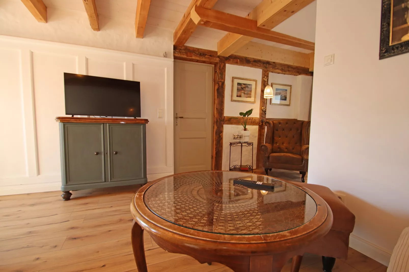 Ferienhaus in Zempin Schusters Kate - Wohnzimmer