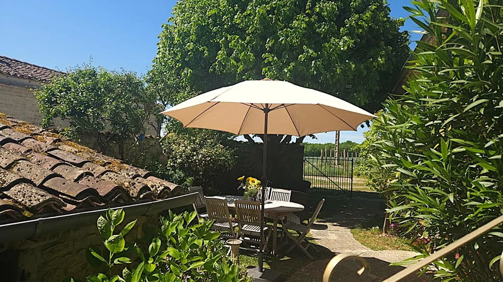 Le Bonheur - Gardens in summer