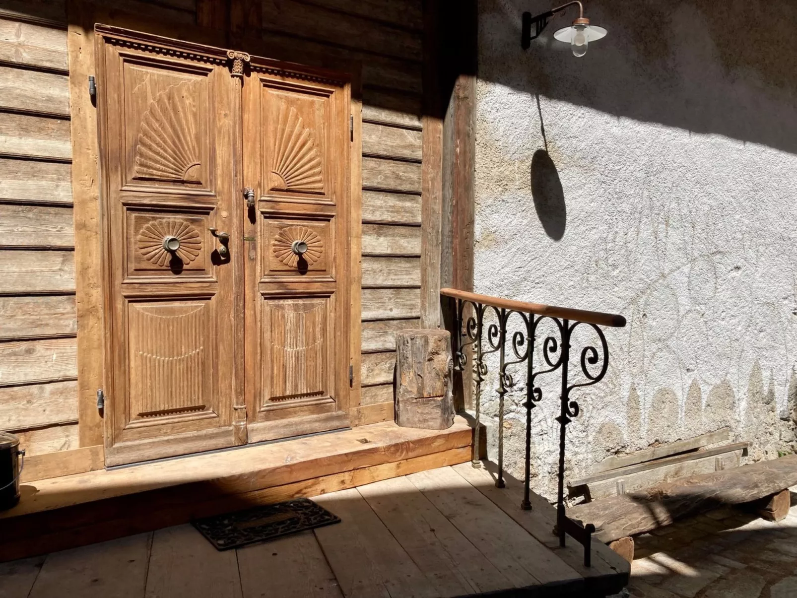 Stalla d'Immez, (Sta. Maria - Santa Maria Val Müstair). - Draußen