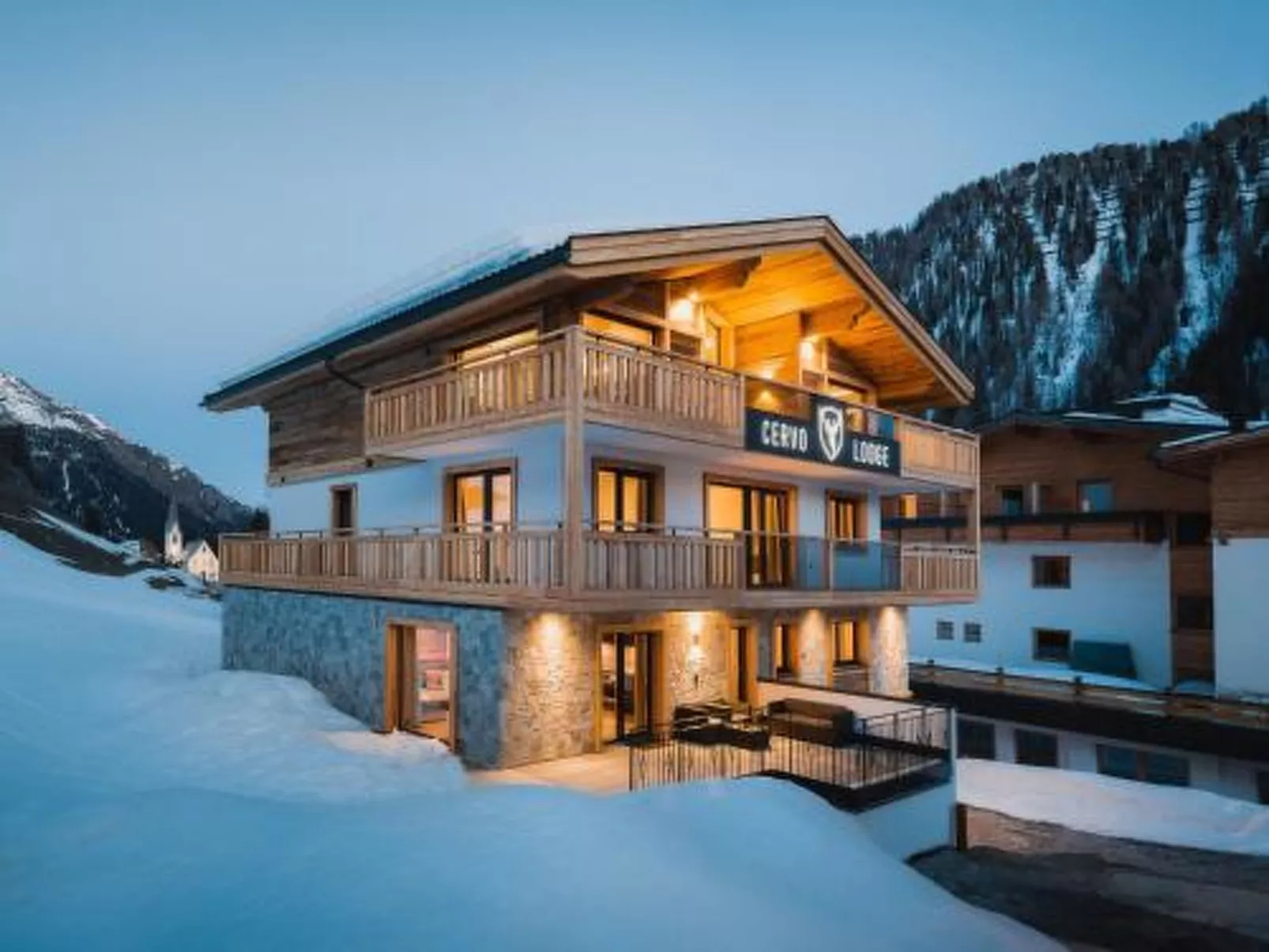 Avero Lodge, (Samnaun-Compatsch). - Draußen