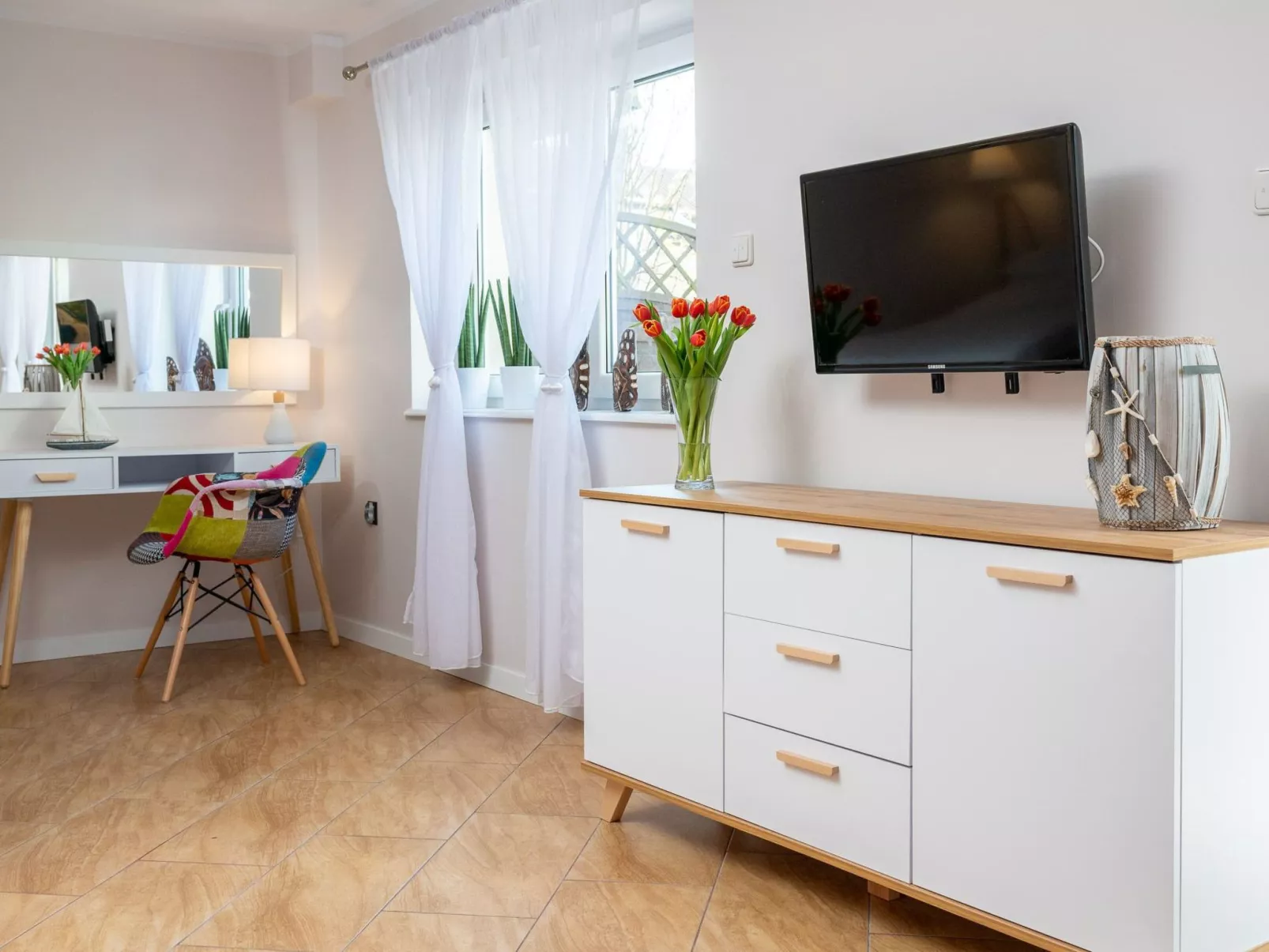 Wohnung in Darlowo mit Terrasse - Drinnen