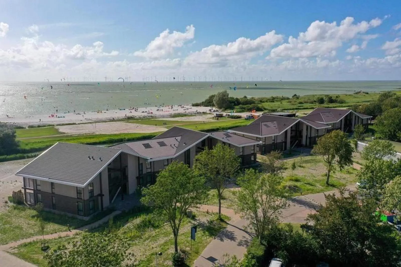 Luxury Beach Apartment | 4+2 Pers. - Außenbereich Sommer