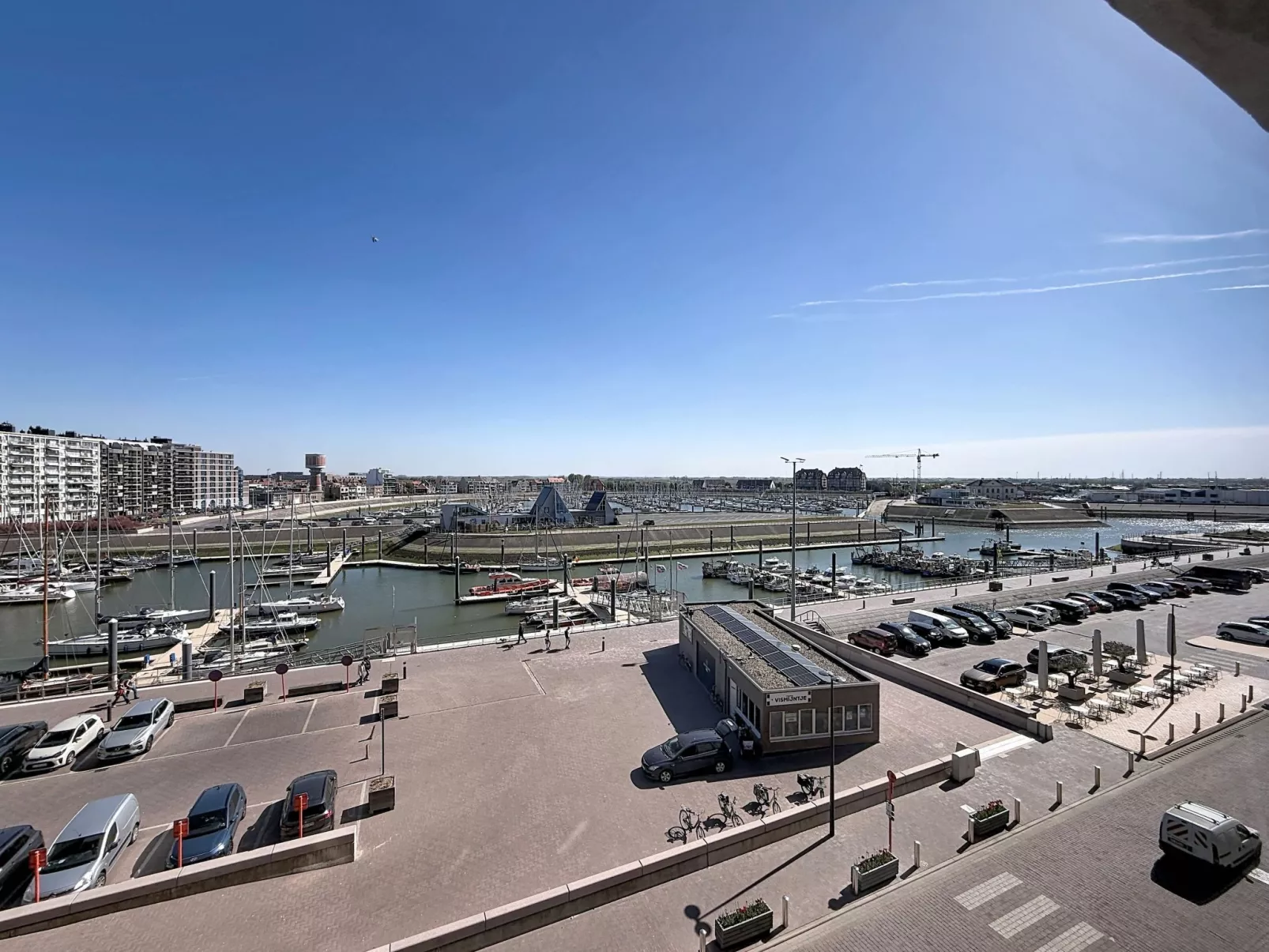 Bella III with harbour view - Draußen