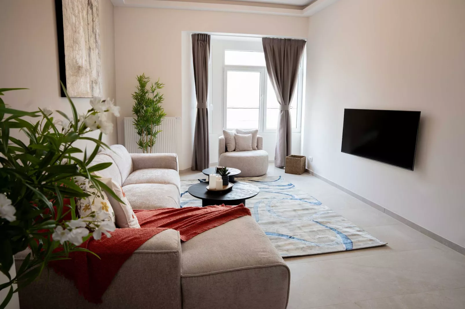 One Lux Stay 2BR/ 2BA Antwerp near Central Station - Salon