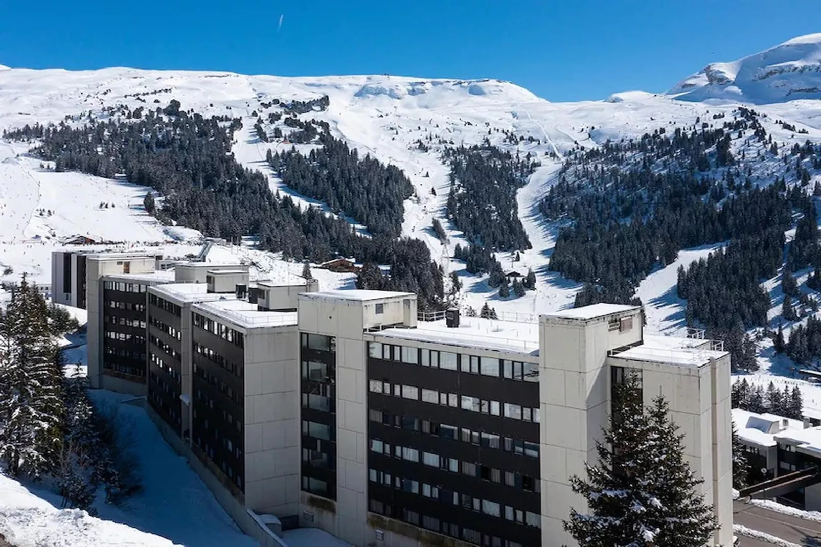 Résidence Pierre & Vacances la Foret Apartment 4 people - 1 bedroom - Balcony - South-facing - Extérieur hiver