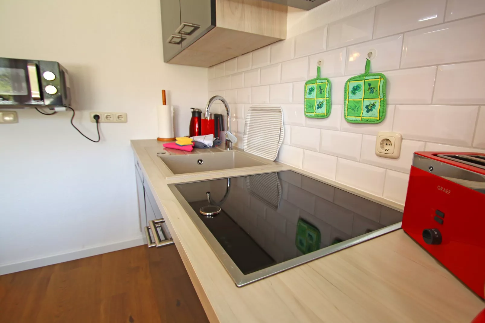 Schönes Ferienhaus in Alt Bukow Gaida - Kitchen