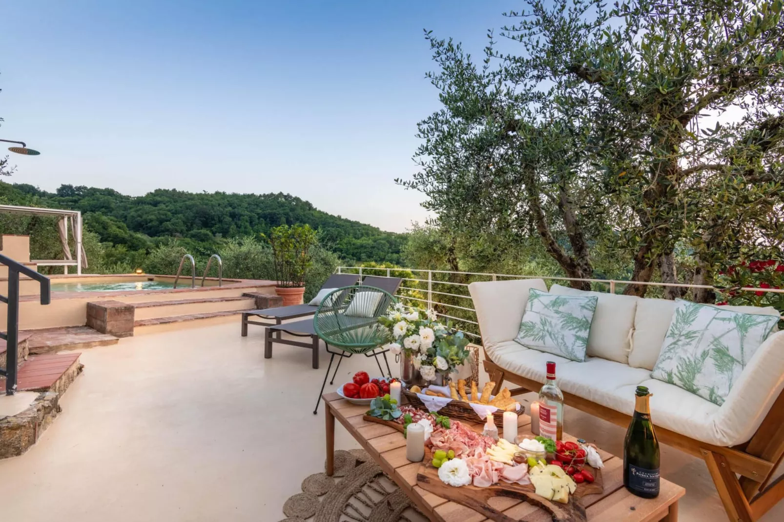 Le Due Terre Farmhouse - Terrasse / balcon