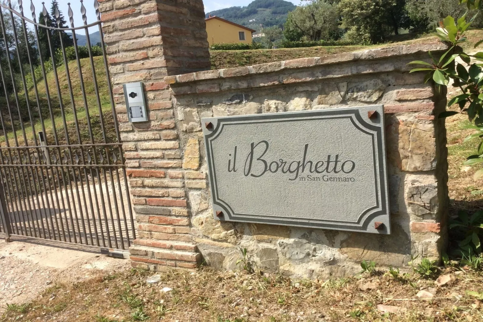Casa Lucchese at Borghetto Farmhouse - Außenbereich Sommer