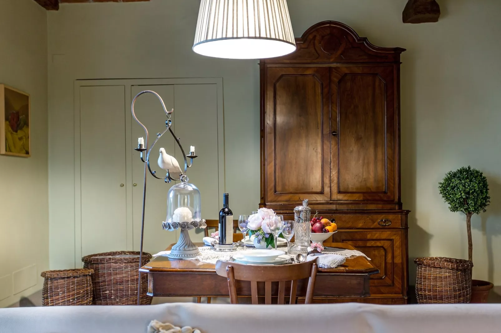 Il Frantoio Farmhouse Apartment - Esszimmer