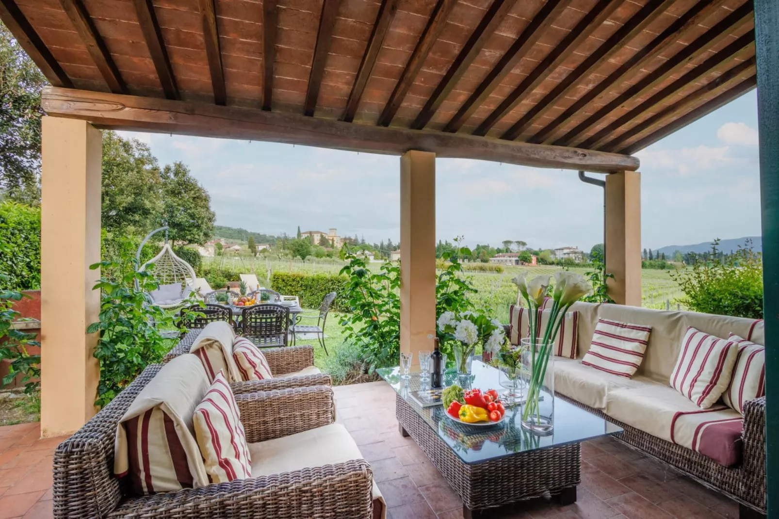 Cicale Farmhouse, 3 bedrooms Farmhouse with Pool - Terrace balcony