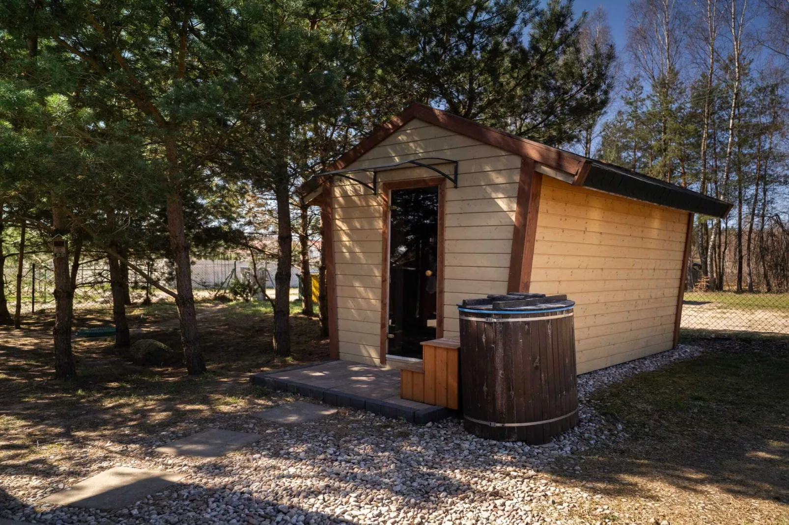 Domek wakacyjny LUX dla max 4 osób w Bałachach - Sauna